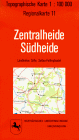 Zentralheide. S&uuml;dheide 1 : 100 000. Regionalkarte 11/ N. Landkreis Celle, Soltau- Fallingbostel.